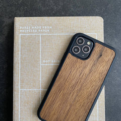 Wood Phone Case - European Walnut / for iPhone Phone Models
