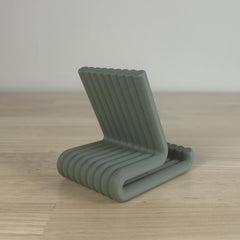 Modern Phone Stand: Minimalist Desk Organizer & Charging Dock