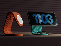 Sleek Modern MagSafe Charger Stand for iPhone, Apple Watch, and AirPods
