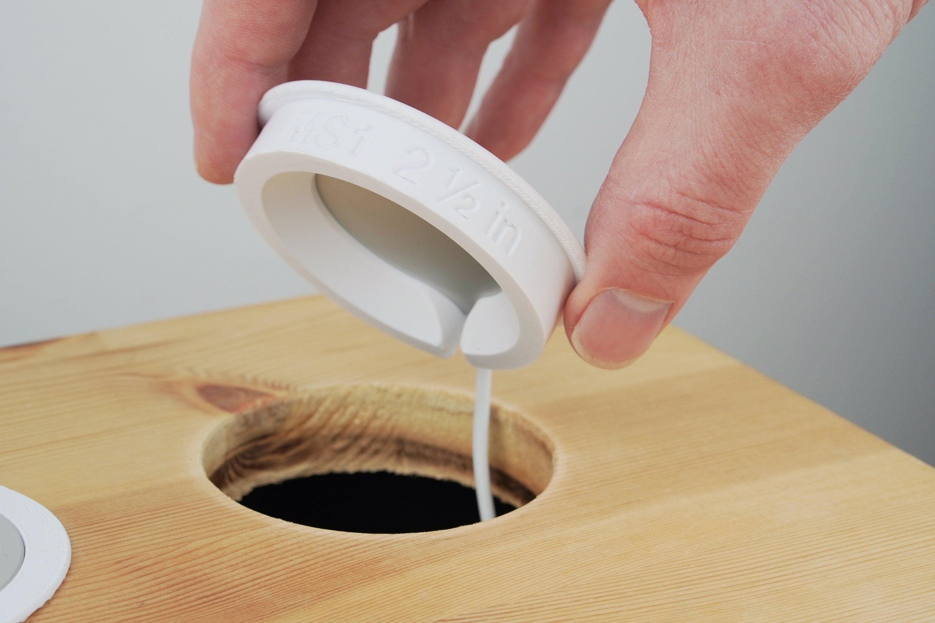 MagSafe Flush Mount Insert for 3 Inch Grommet Holes