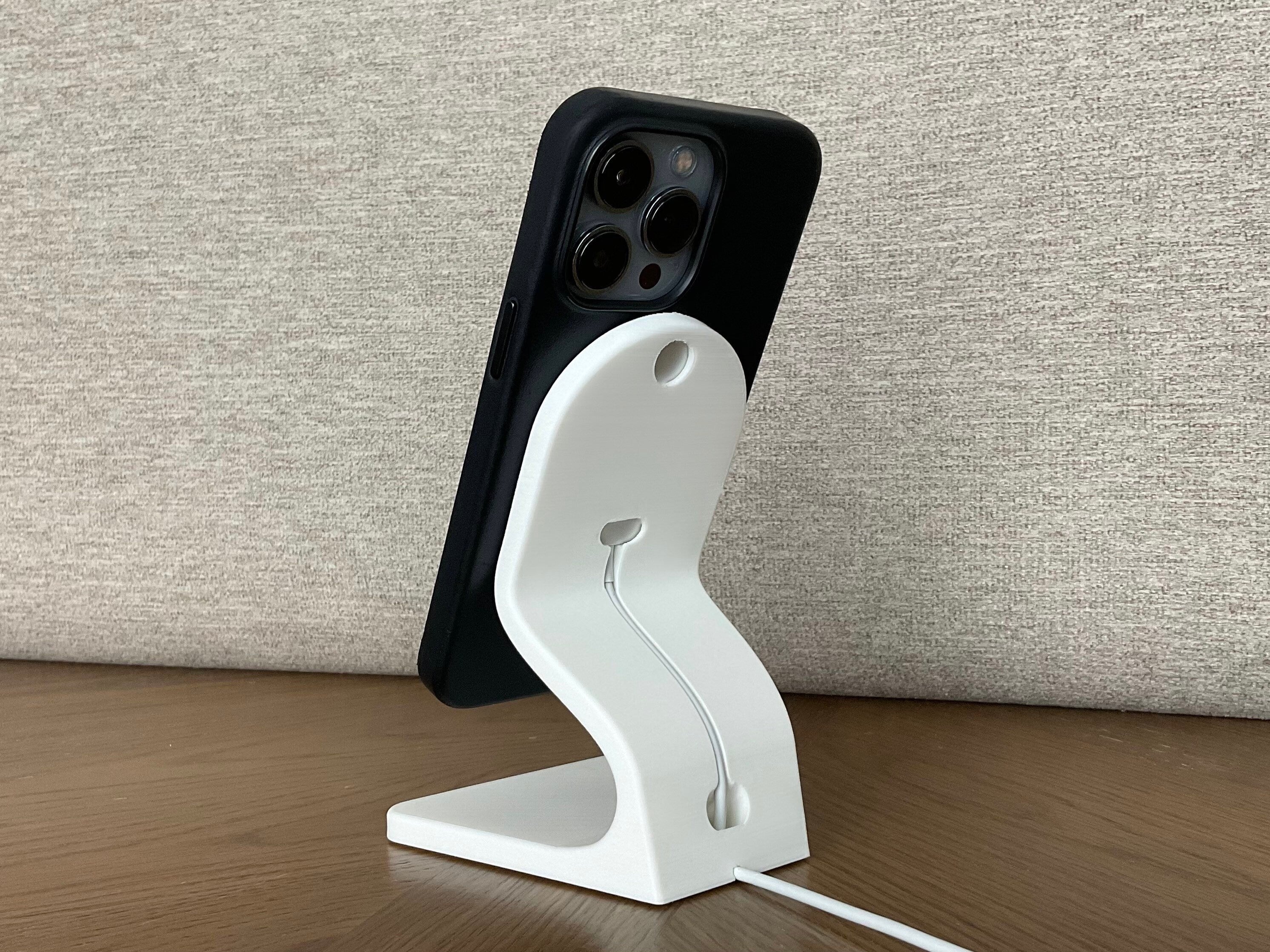 25W MagSafe iPhone Charging Stand | Sleek Minimalist Design compatible with Apple’s latest MagSafe cable