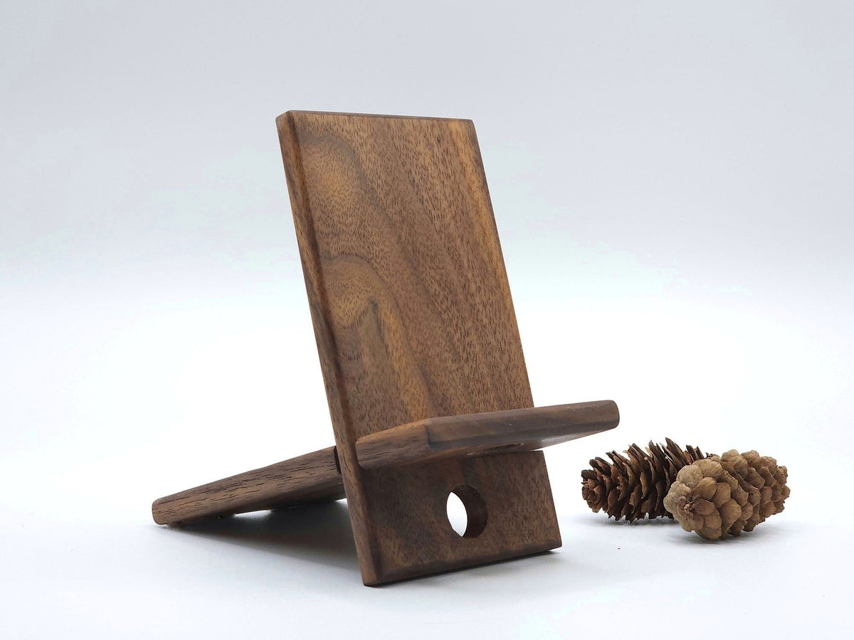Solid Wood Phone Stand
