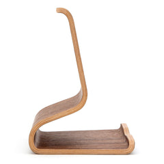 Plywood iPad Stand, Wood Tablet Holder, Phone Holder, Bookstand, Tablet Stand, Bent Plywood, Walnut