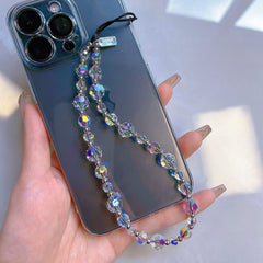Swarovski Crystal Phone Charm Wrist Strap Lanyard