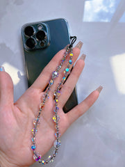 Swarovski Crystal Phone Charm Wrist Strap Lanyard