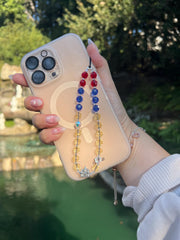 Crystal Princess Wrist Strap Phone Charm