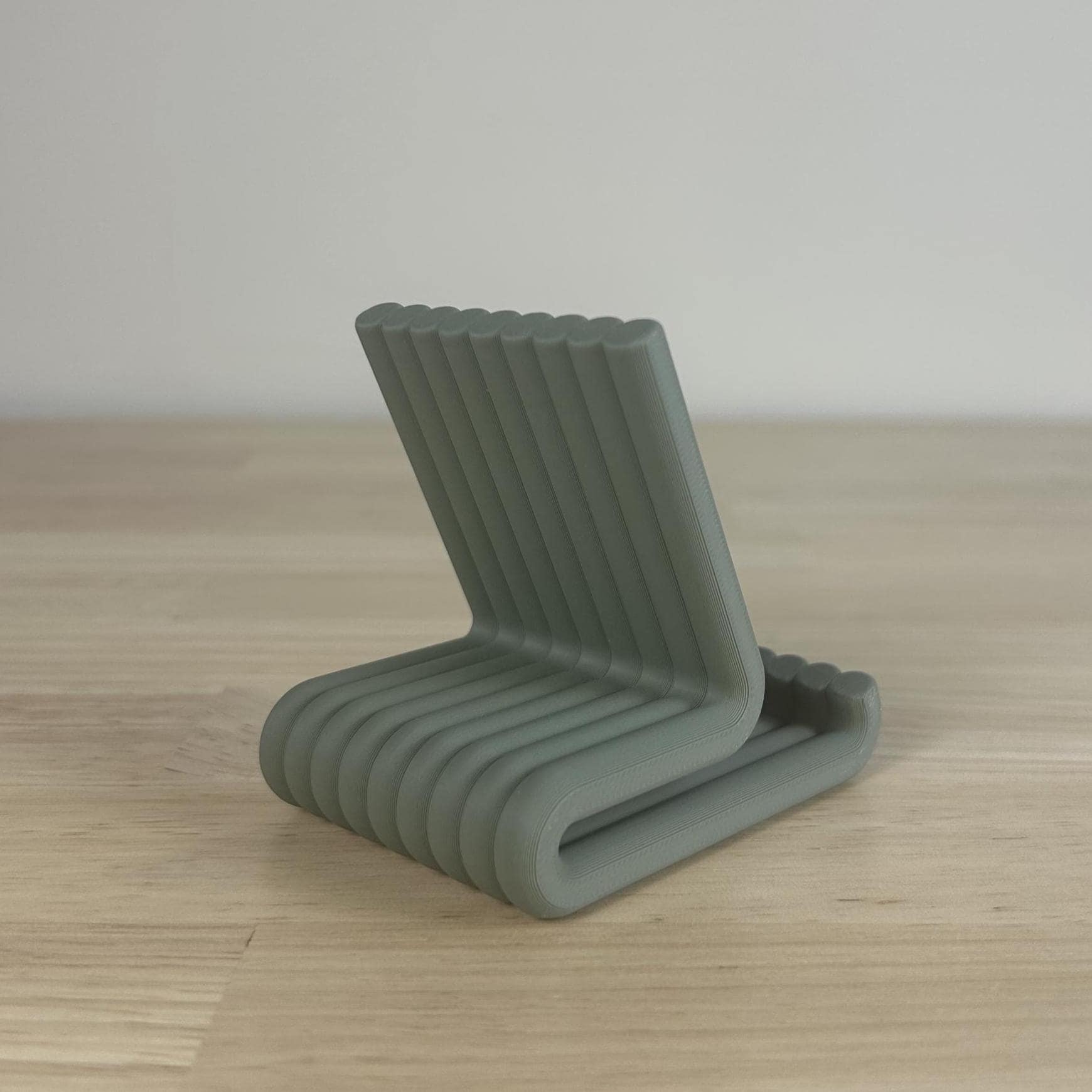 Modern Phone Stand: Minimalist Desk Organizer & Charging Dock