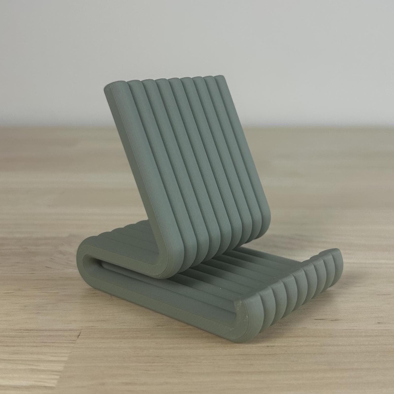 Modern Phone Stand: Minimalist Desk Organizer & Charging Dock