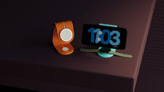 Sleek Modern MagSafe Charger Stand for iPhone, Apple Watch, and AirPods
