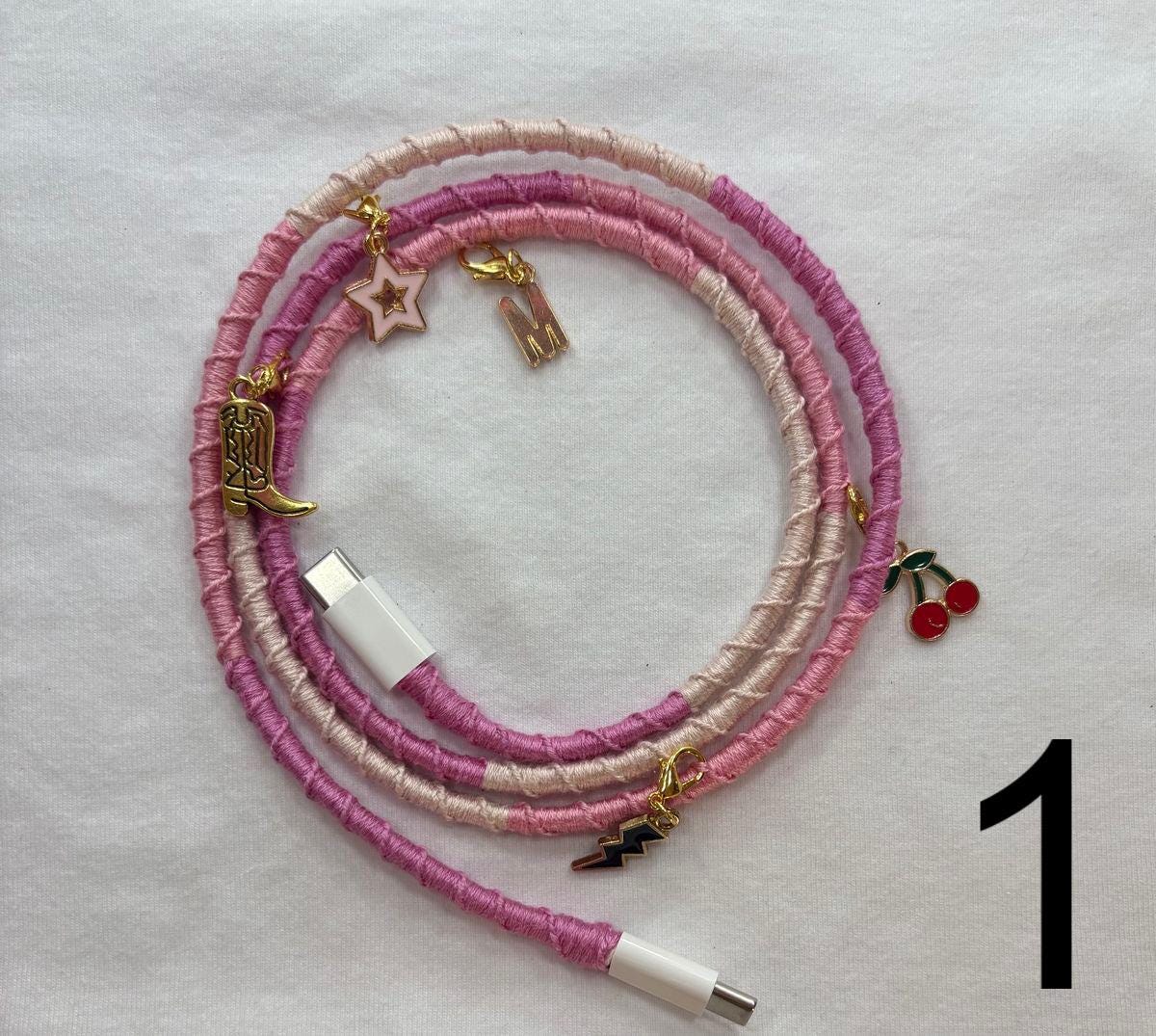 Custom Wrapped Charging Cord