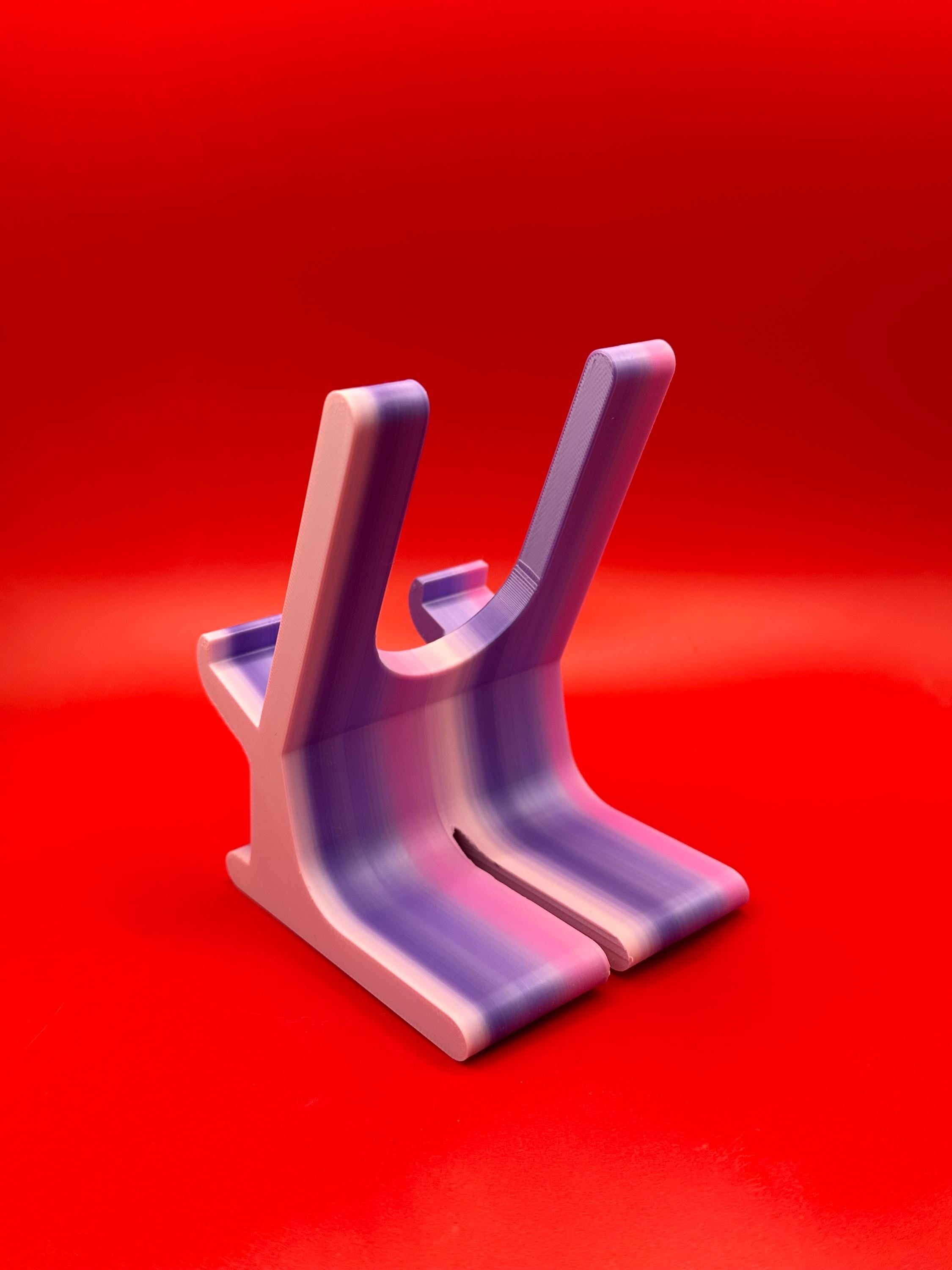 Multicolor 3D Printed Phone Holder – Universal Loop 2 Loop Case Grip View Edition V2