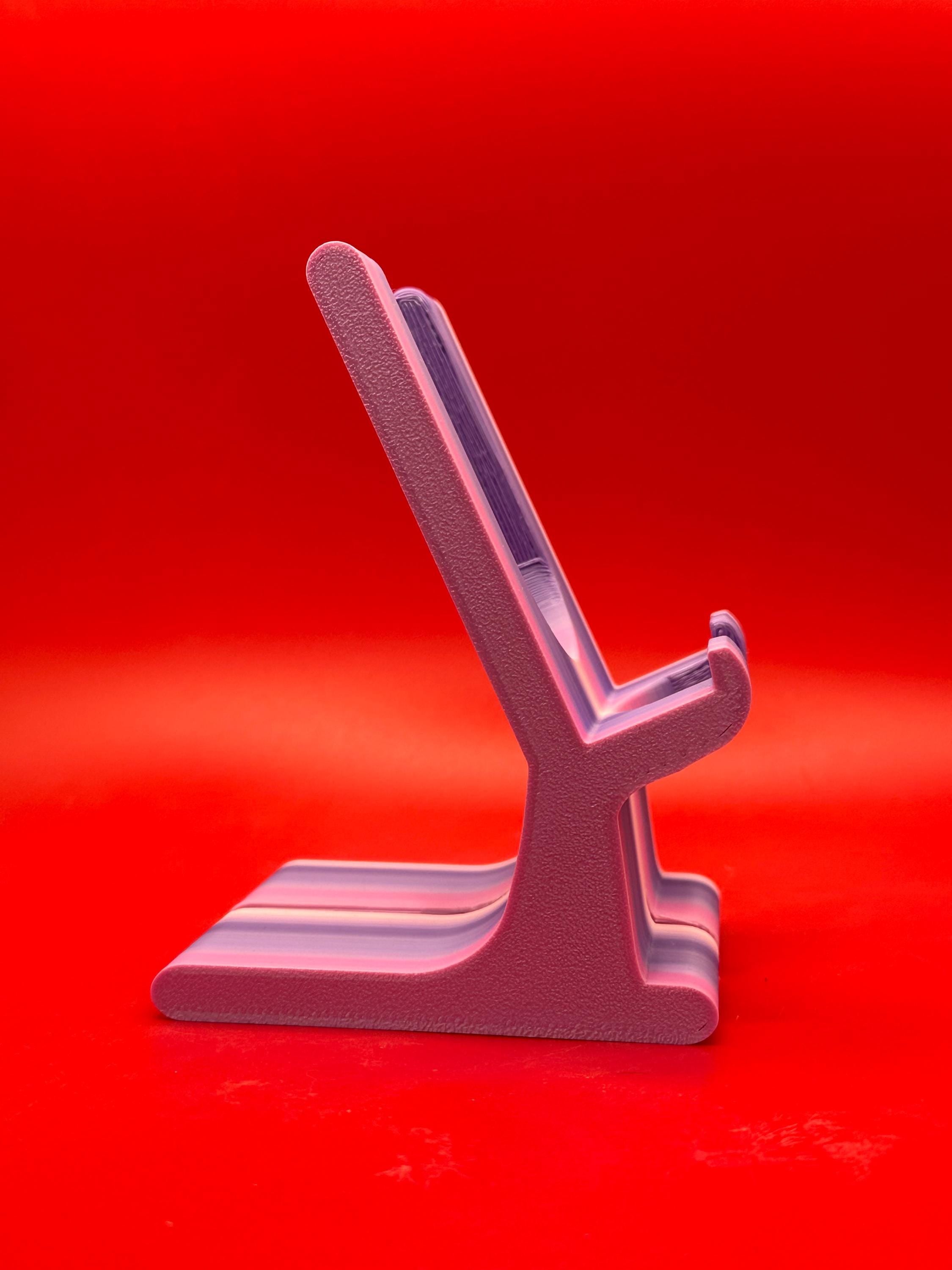 Multicolor 3D Printed Phone Holder – Universal Loop 2 Loop Case Grip View Edition V2