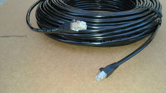 50 FT CAT-5e Shielded Outdoor Indoor Ethernet UV Resistant Direct Bury RJ45 Waterproof Cable